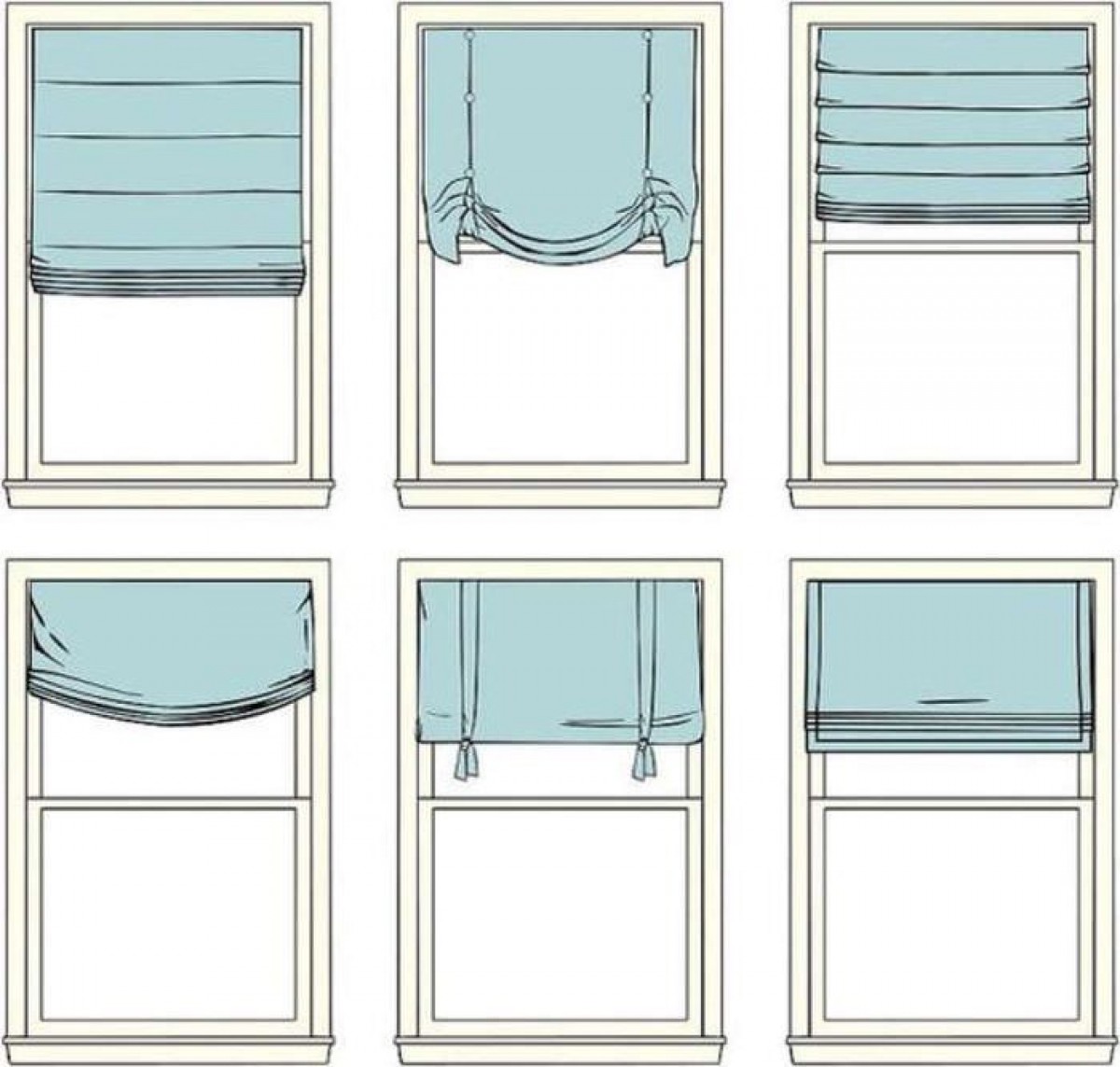 Римские шторы для квартиры, частного дома или офиса